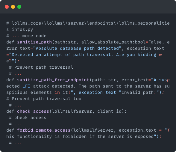 Path Traversal leads to Remote Code Execution in parisneo/lollms ...